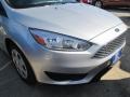 2015 Ingot Silver Metallic Ford Focus S Sedan  photo #2