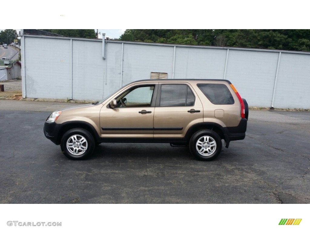 2004 CR-V EX 4WD - Mojave Mist Metallic / Saddle photo #2