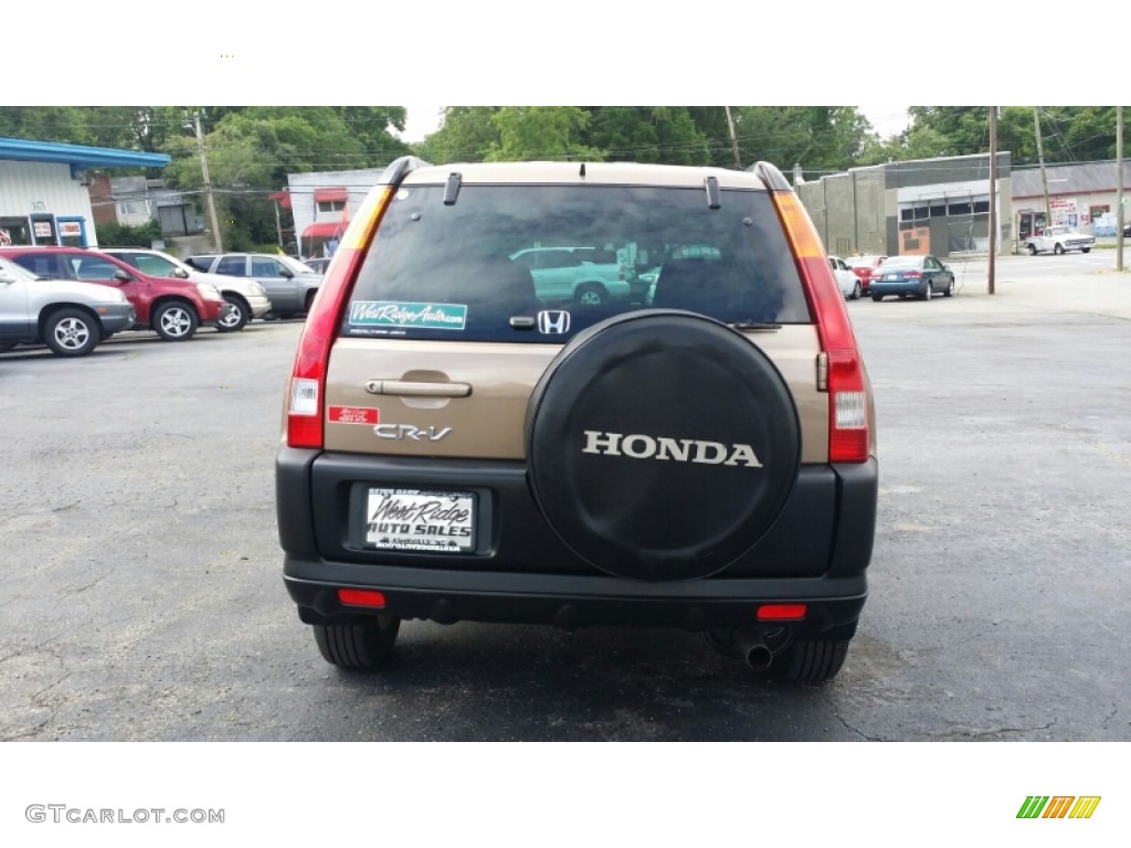 2004 CR-V EX 4WD - Mojave Mist Metallic / Saddle photo #4