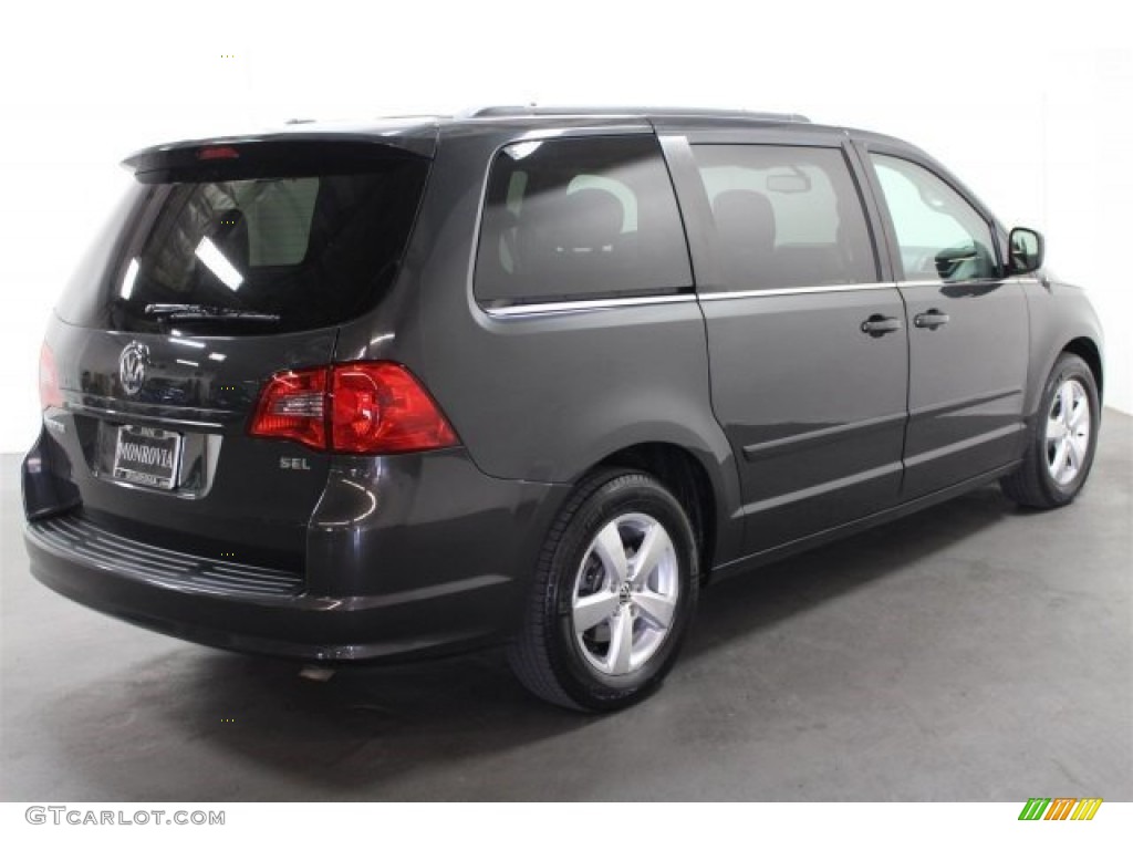 2011 Routan SEL - Twilight Gray Metallic / Aero Gray photo #4