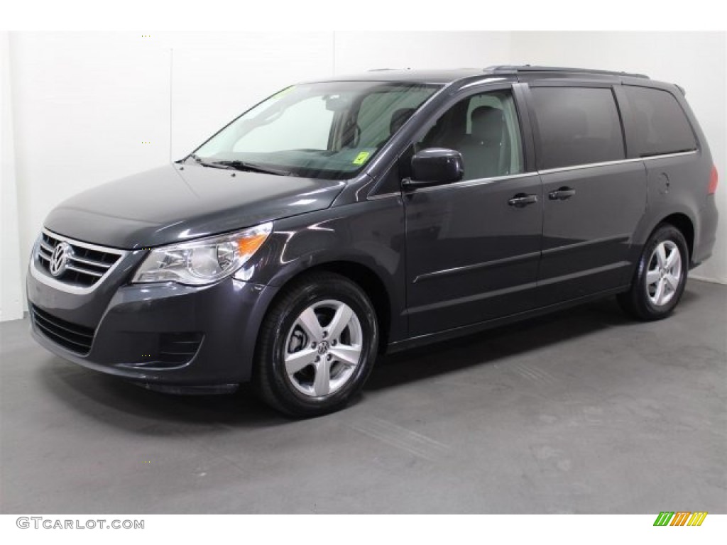 2011 Routan SEL - Twilight Gray Metallic / Aero Gray photo #5