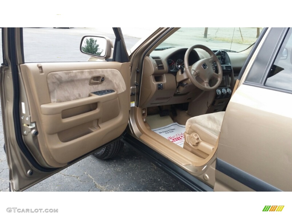 2004 CR-V EX 4WD - Mojave Mist Metallic / Saddle photo #18