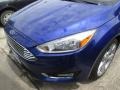 2015 Performance Blue Ford Focus Titanium Hatchback  photo #5