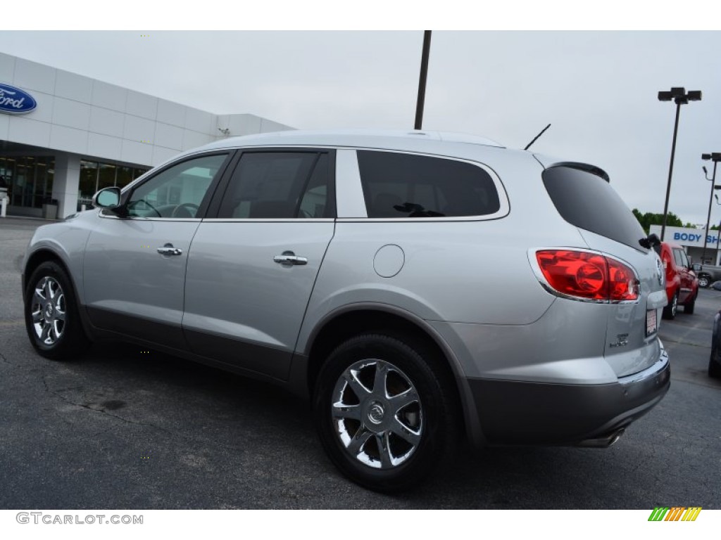 2010 Enclave CXL AWD - Quicksilver Metallic / Titanium/Dark Titanium photo #5