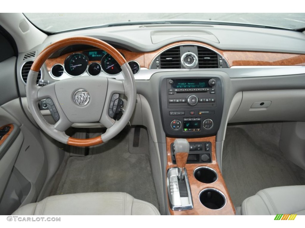 2010 Enclave CXL AWD - Quicksilver Metallic / Titanium/Dark Titanium photo #12