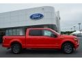 2015 Race Red Ford F150 XLT SuperCrew  photo #2