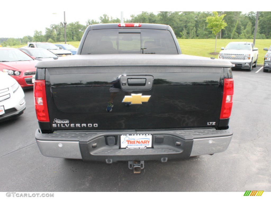 2013 Silverado 1500 LTZ Crew Cab 4x4 - Black / Ebony photo #5