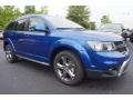 2015 Blue Streak Pearl Dodge Journey Crossroad  photo #4