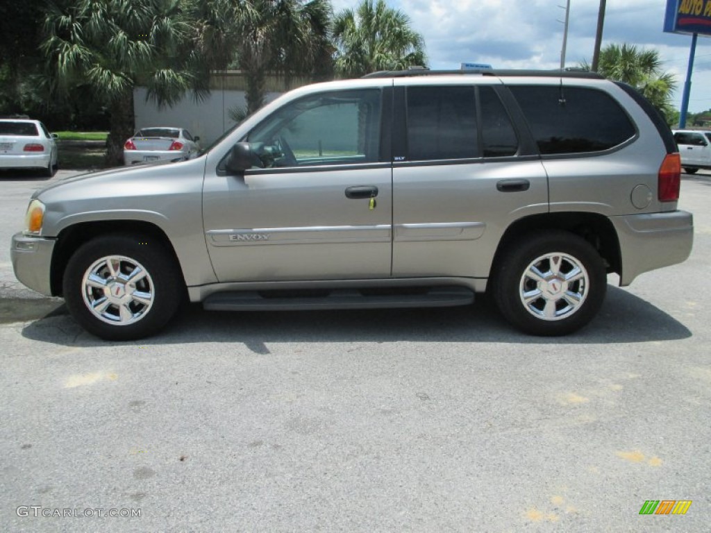 2003 Envoy SLE 4x4 - Sandalwood Metallic / Medium Pewter photo #6