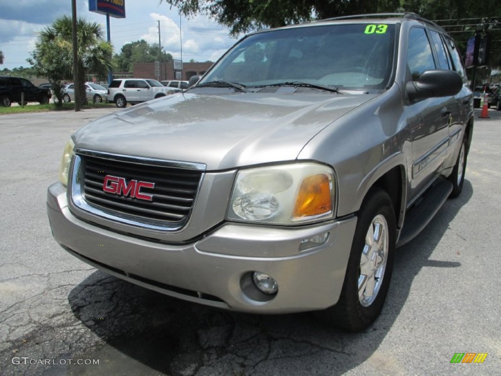 2003 Envoy SLE 4x4 - Sandalwood Metallic / Medium Pewter photo #7