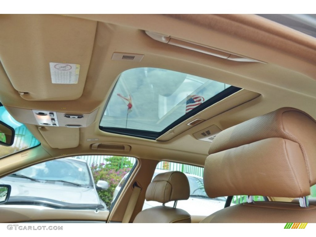 2003 7 Series 745Li Sedan - Sterling Grey Metallic / Dark Beige/Beige III photo #51