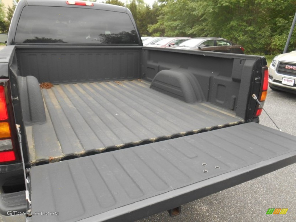 2005 Sierra 2500HD SLT Crew Cab 4x4 - Onyx Black / Dark Pewter photo #8