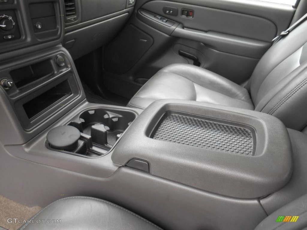 2005 Sierra 2500HD SLT Crew Cab 4x4 - Onyx Black / Dark Pewter photo #13