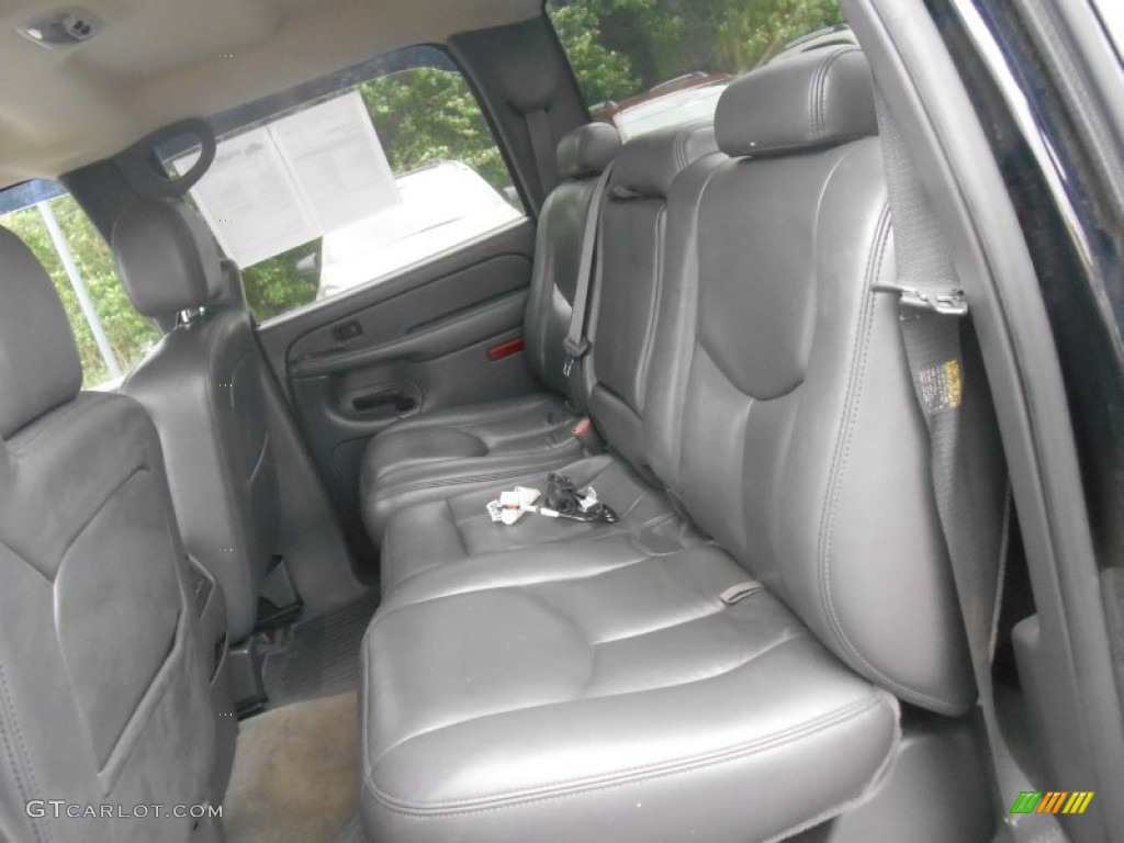 2005 Sierra 2500HD SLT Crew Cab 4x4 - Onyx Black / Dark Pewter photo #16