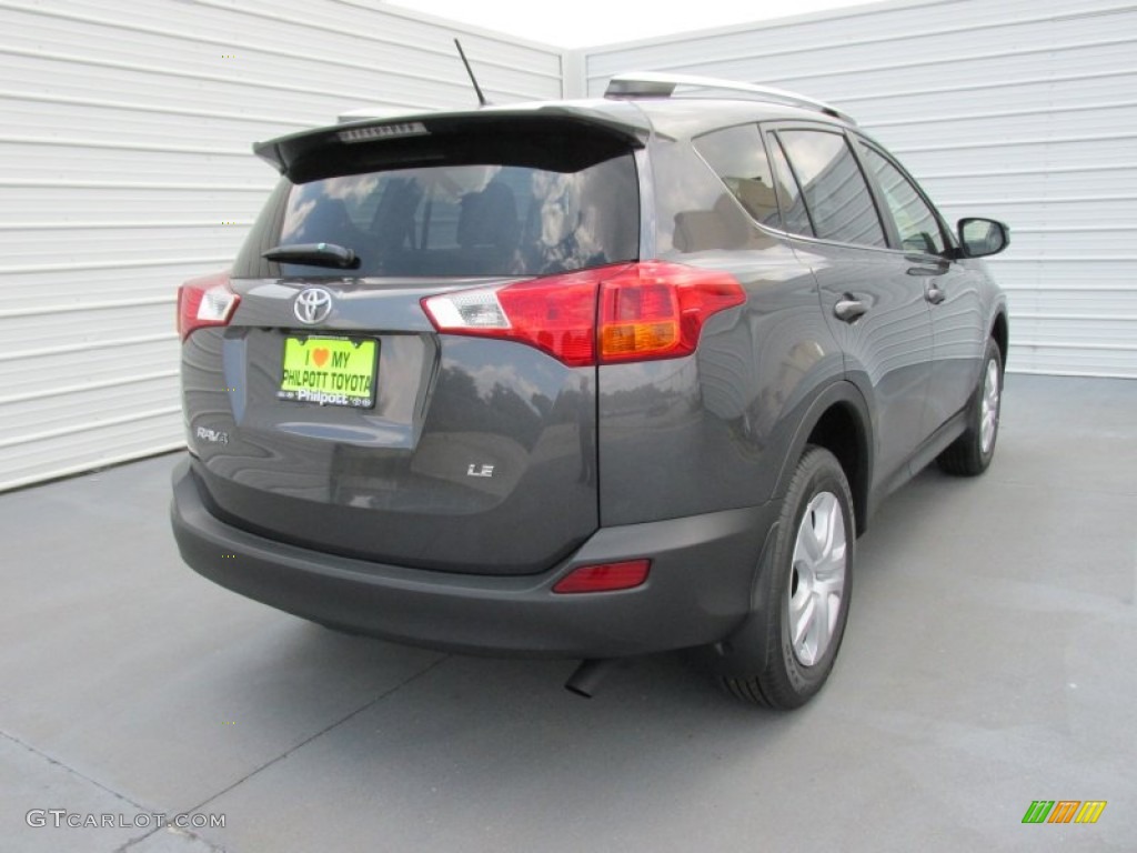 2015 RAV4 LE - Magnetic Gray Metallic / Ash photo #4