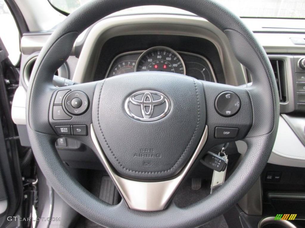 2015 RAV4 LE - Magnetic Gray Metallic / Ash photo #28