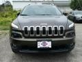 2015 ECO Green Pearl Jeep Cherokee Latitude 4x4  photo #2