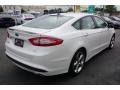 2014 White Platinum Ford Fusion SE  photo #4