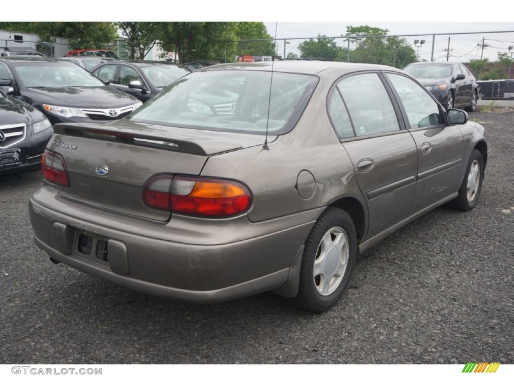 2000 Malibu LS Sedan - Medium Bronzemist Metallic / Gray photo #3