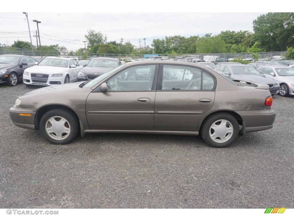 2000 Malibu LS Sedan - Medium Bronzemist Metallic / Gray photo #5