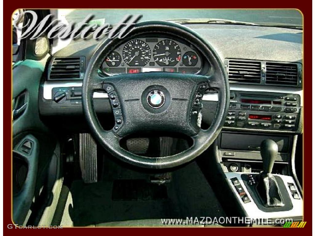 2003 3 Series 325i Sedan - Jet Black / Black photo #12