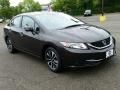 Kona Coffee Metallic - Civic EX Sedan Photo No. 3