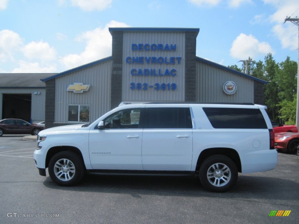 Summit White Chevrolet Suburban