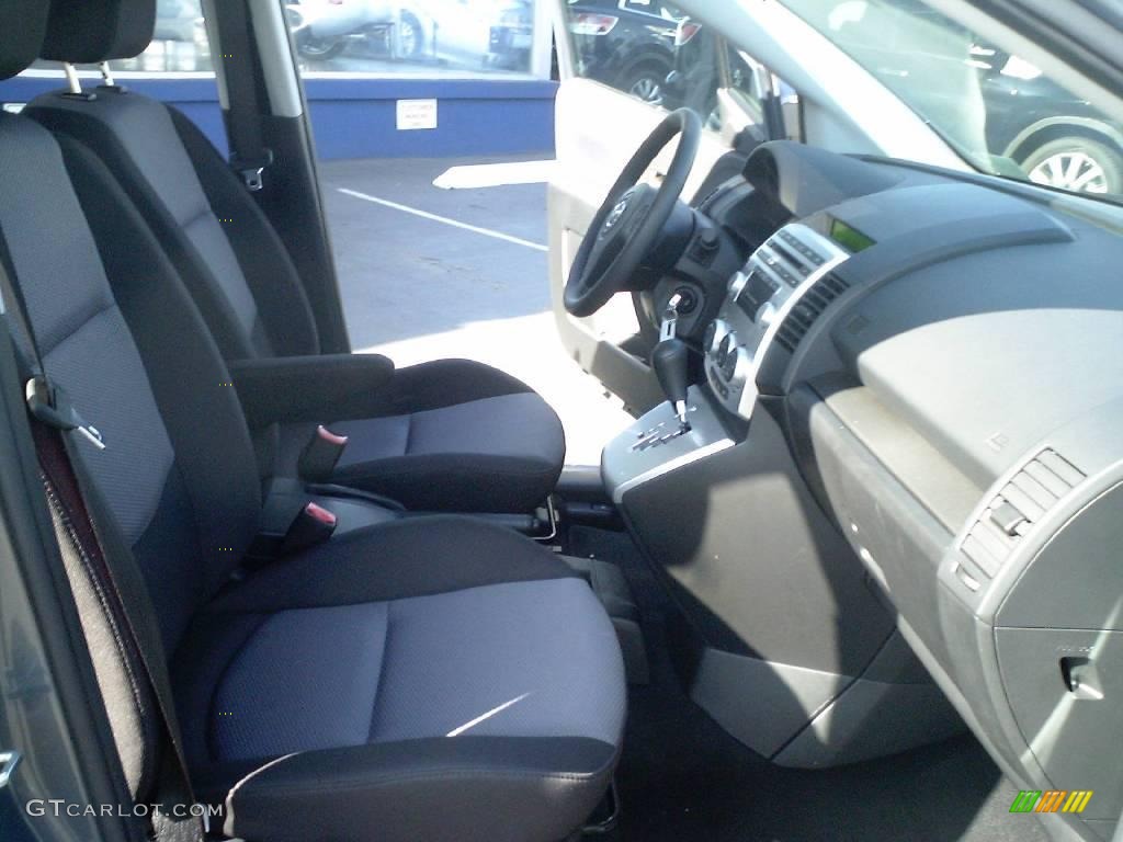2007 MAZDA5 Touring - Galaxy Gray Mica / Black photo #8