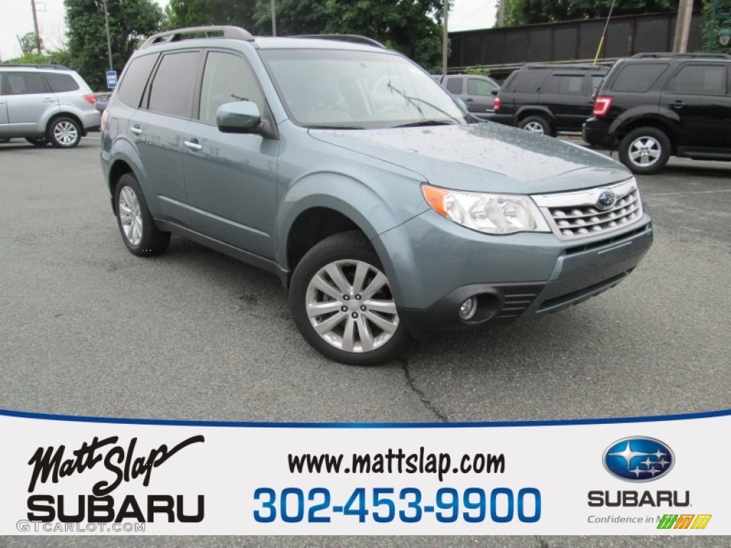 Sage Green Metallic Subaru Forester