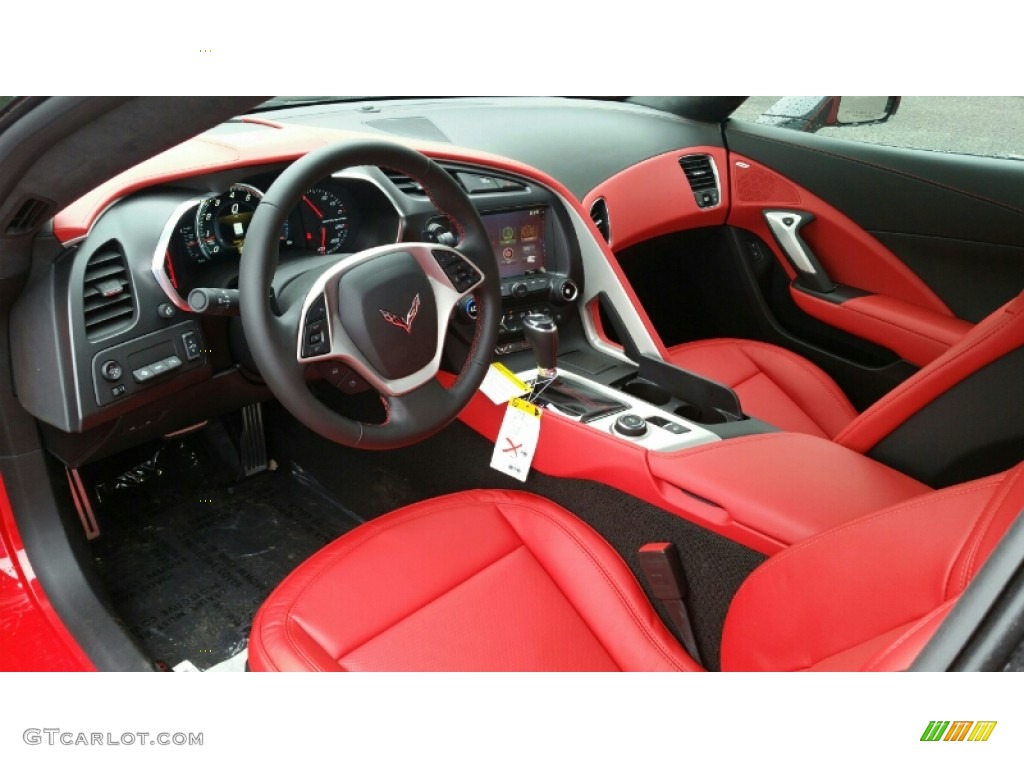 2015 Corvette Stingray Convertible - Torch Red / Adrenaline Red photo #6