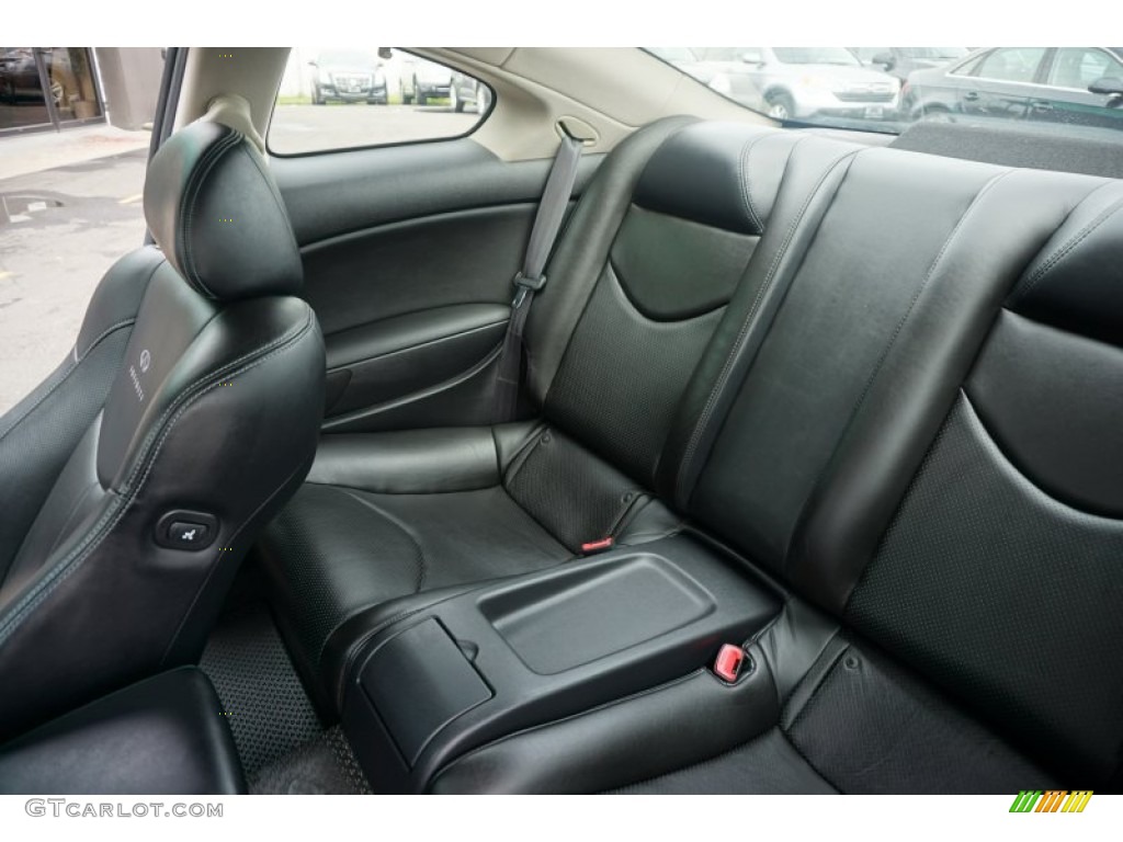 2008 Infiniti G 37 S Sport Coupe Rear Seat Photo #104530123