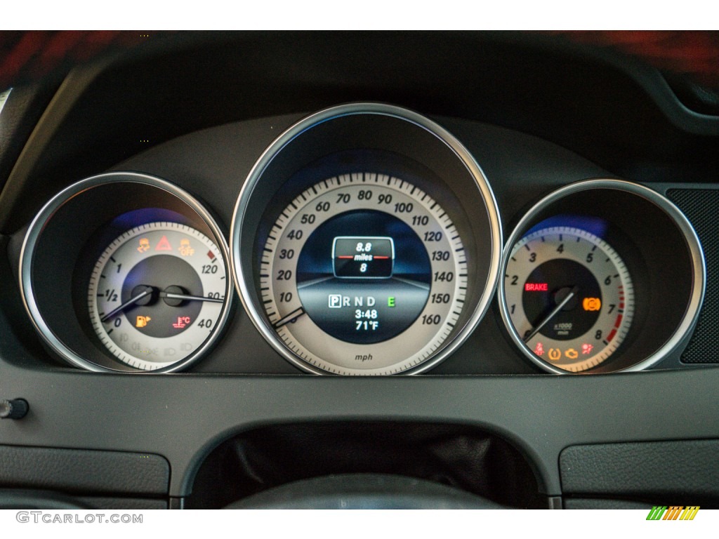 2015 Mercedes-Benz C 350 4Matic Coupe Gauges Photos