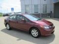 Crimson Pearl - Civic LX Sedan Photo No. 1