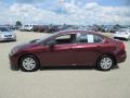 Crimson Pearl - Civic LX Sedan Photo No. 4