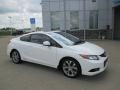 2012 Taffeta White Honda Civic Si Coupe  photo #1