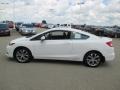 2012 Taffeta White Honda Civic Si Coupe  photo #4