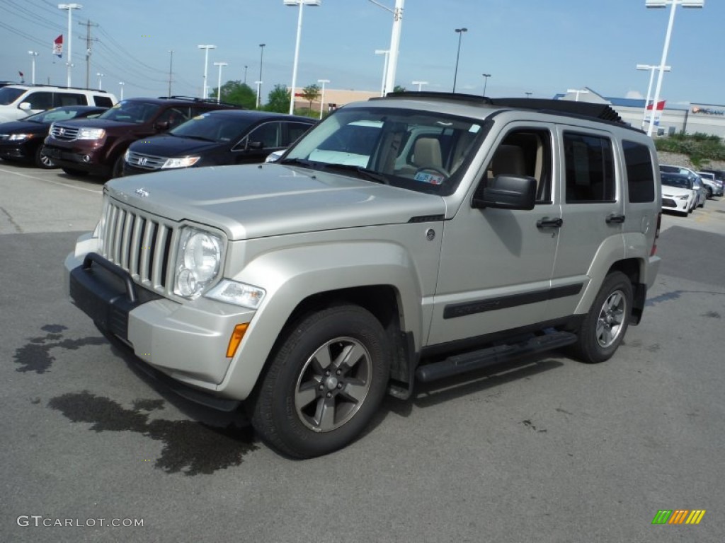 Bright Silver Metallic 2008 Jeep Liberty Sport 4x4 Exterior Photo #104531443