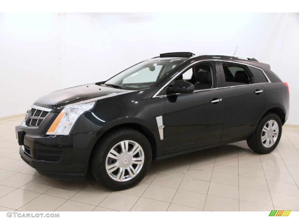 Black Ice Metallic 2012 Cadillac SRX Luxury Exterior Photo #104532424