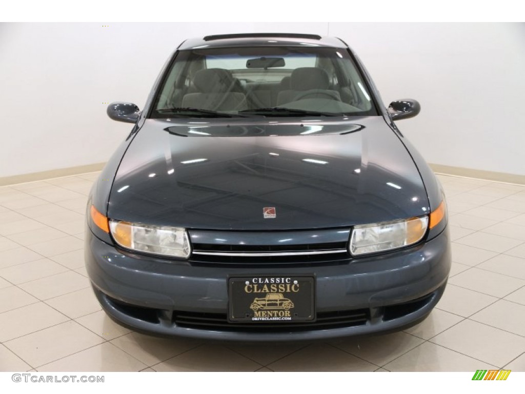 2002 L Series L200 Sedan - Medium Blue / Gray photo #2