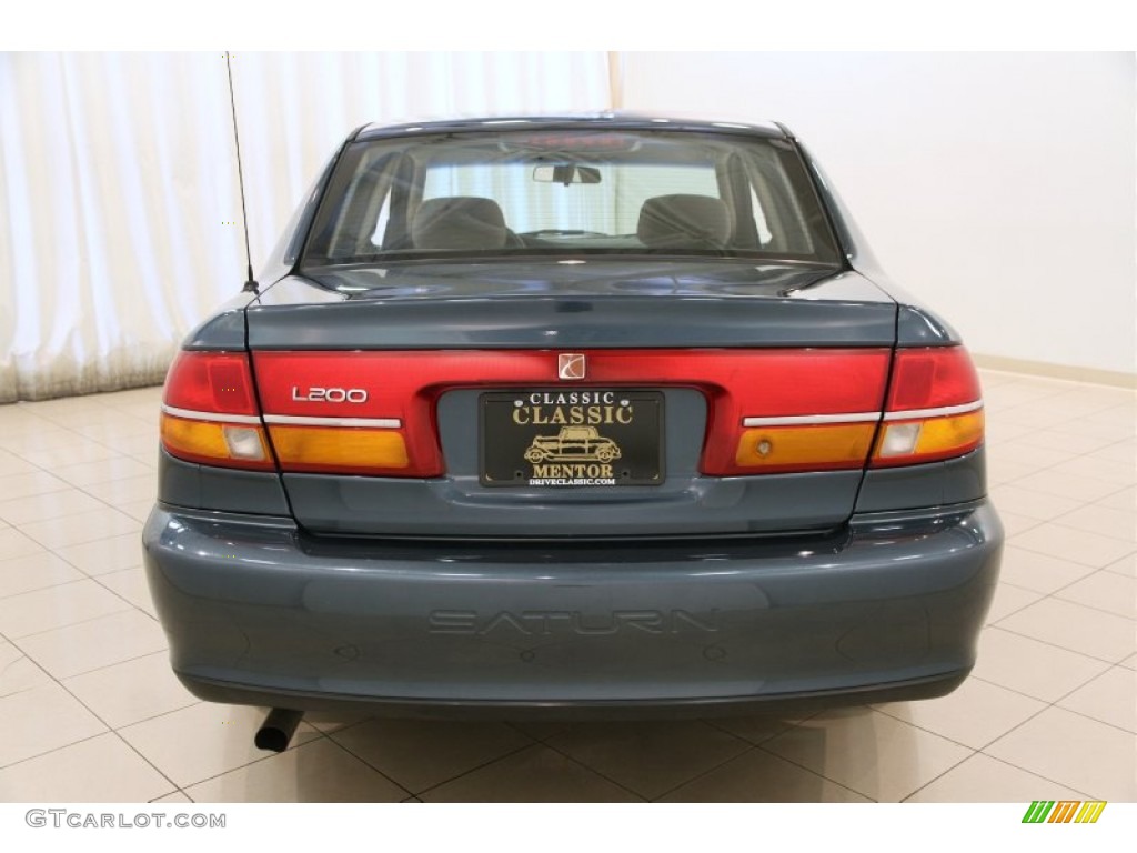 2002 L Series L200 Sedan - Medium Blue / Gray photo #11