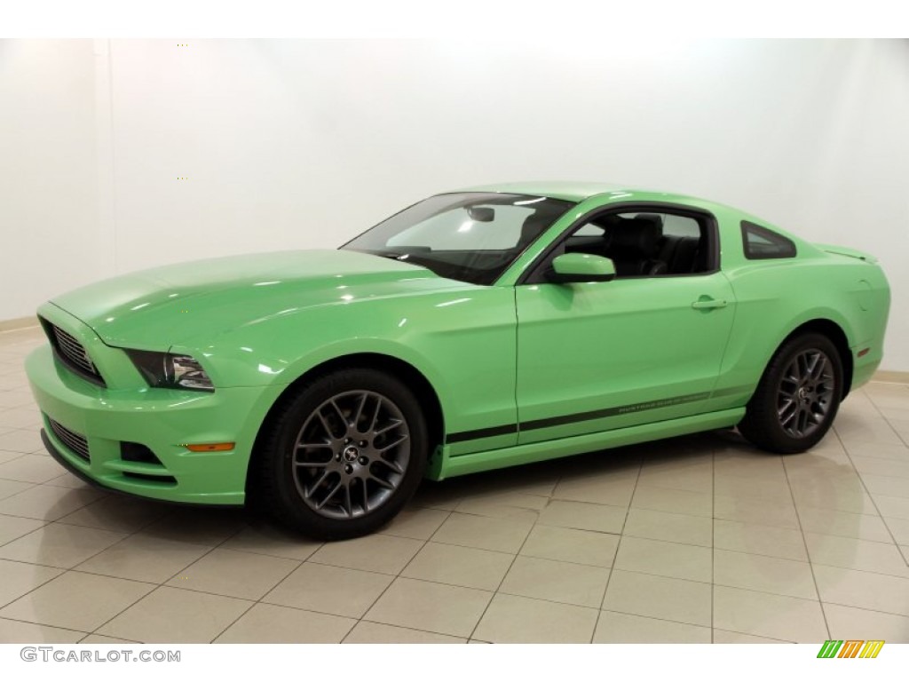 Gotta Have it Green 2014 Ford Mustang V6 Mustang Club of America Edition Coupe Exterior Photo #104533243