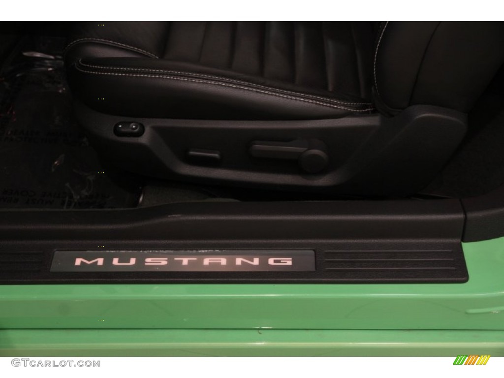 2014 Mustang V6 Mustang Club of America Edition Coupe - Gotta Have it Green / Charcoal Black photo #5