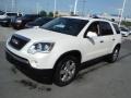 White Diamond Tintcoat 2011 GMC Acadia SLT AWD Exterior