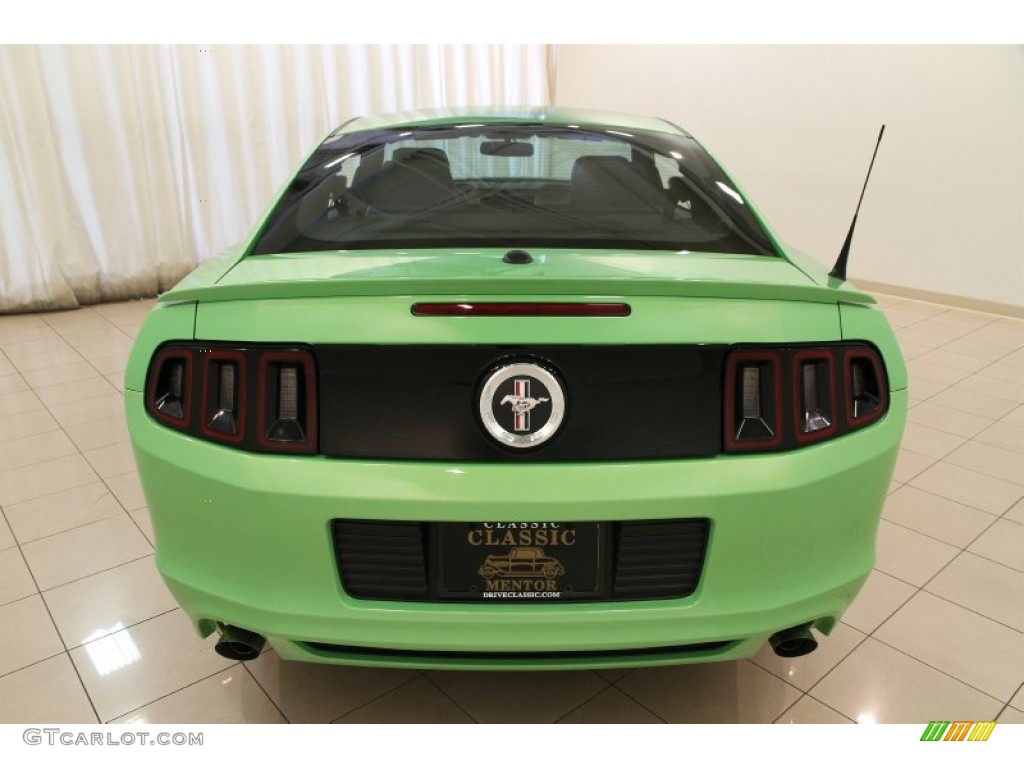 2014 Mustang V6 Mustang Club of America Edition Coupe - Gotta Have it Green / Charcoal Black photo #23