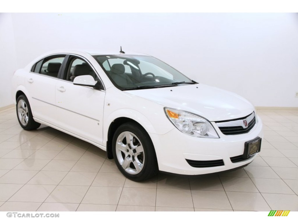 2007 Aura XE - Cream White / Gray photo #1