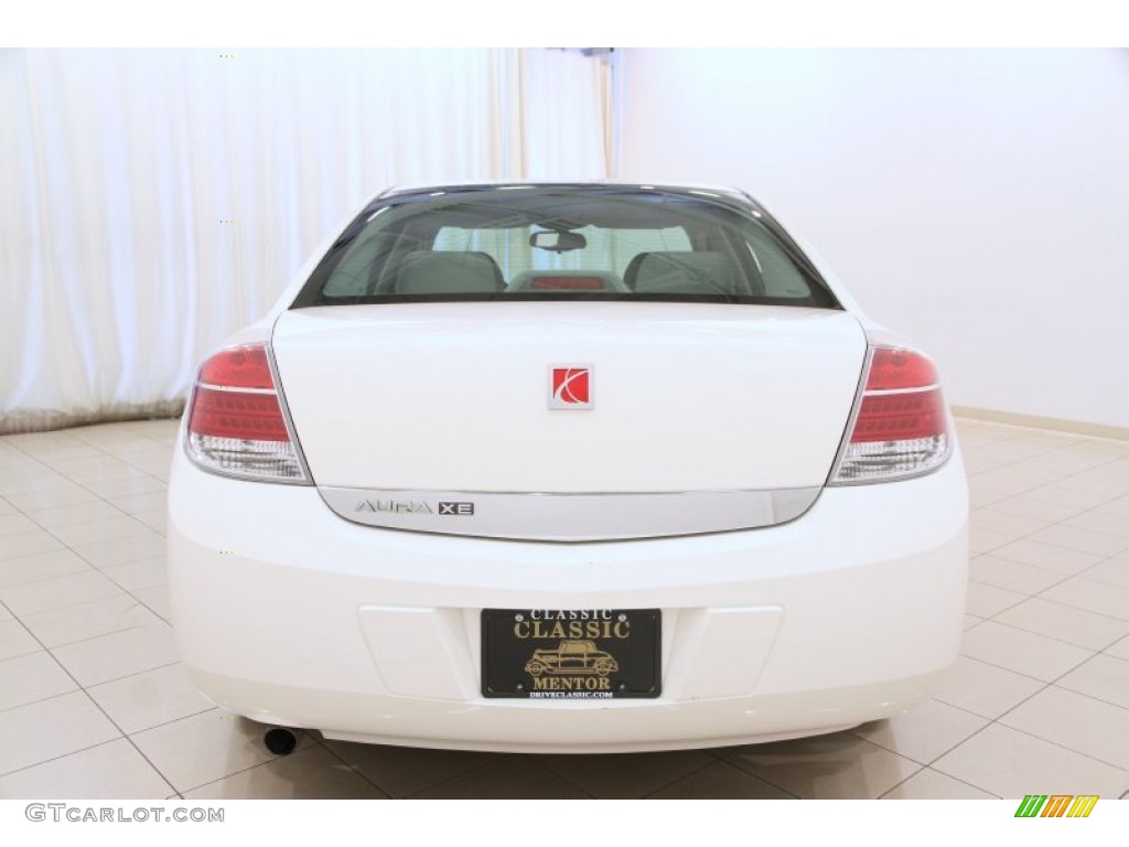 2007 Aura XE - Cream White / Gray photo #11