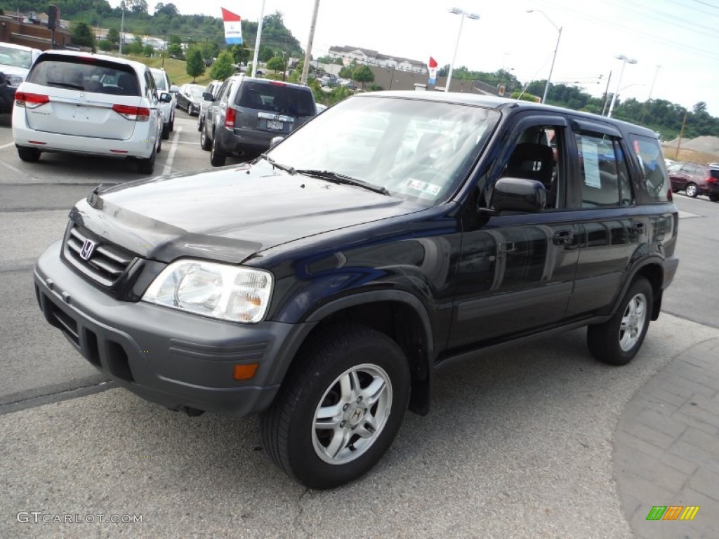 Nighthawk Black Pearl 2001 Honda CR-V EX 4WD Exterior Photo #104534618