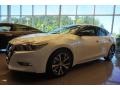 Pearl White 2016 Nissan Maxima S