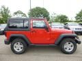 2015 Firecracker Red Jeep Wrangler Sport 4x4  photo #8