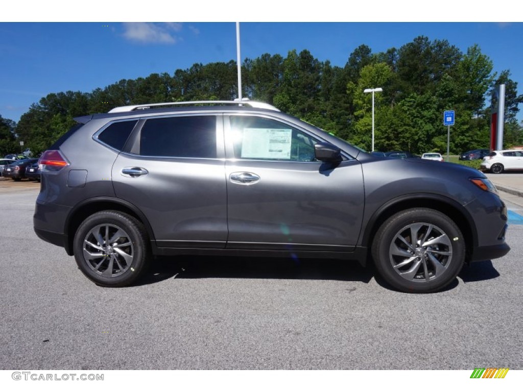 2015 Rogue SL - Gun Metallic / Charcoal photo #6